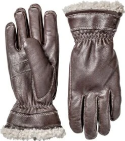 HESTRA DEERSKIN PRIMALOFT BROWN