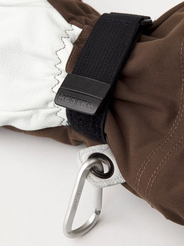 HESTRA ARMY LEATHER HELI SKI 5 Finger Espresso 5 HESTRA ARMY LEATHER HELI SKI 5 Finger Espresso - Afbeelding 5