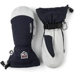 HESTRA ARMY LEATHER HELI SKI MITT Navy