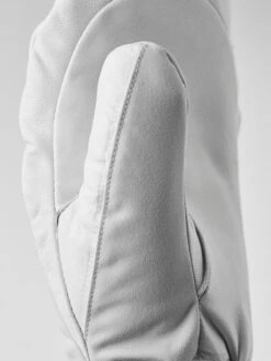 HESTRA ARMY LEATHER HELI SKI FEMALE MITT Pale Grey / Offwhite -Ski Uitrusting Verkoop 30611 310020 8