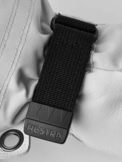 HESTRA HELI SKI FEMALE 3-finger Pale Grey / Offwhite -Ski Uitrusting Verkoop 30612 310020 5