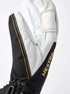 HESTRA ARMY LEATHER GORE-TEX 5 Finger Black -Ski Uitrusting Verkoop 31460 100 4