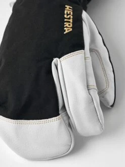 HESTRA ARMY LEATHER GORE-TEX 3 Finger Black -Ski Uitrusting Verkoop 31462 100 3