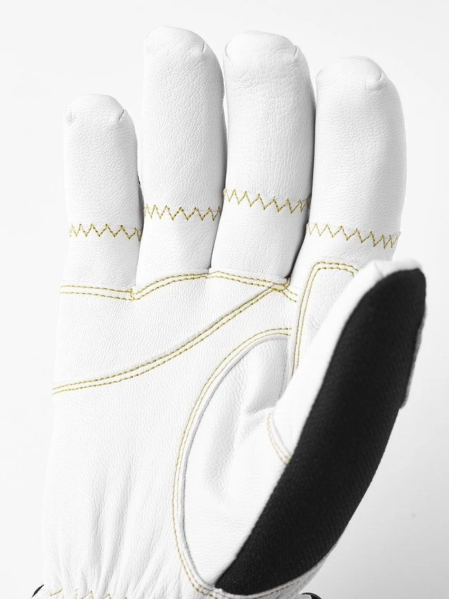 HESTRA ARMY LEATHER COULOIR Black Offwhite 3 HESTRA ARMY LEATHER COULOIR Black Offwhite - Afbeelding 3