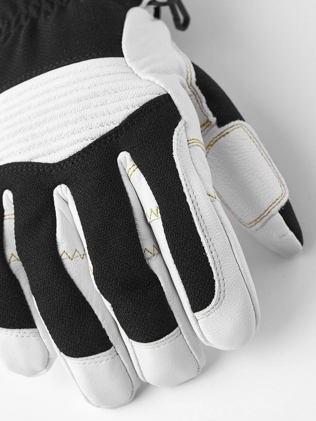 HESTRA ARMY LEATHER COULOIR Black Offwhite 2 HESTRA ARMY LEATHER COULOIR Black Offwhite - Afbeelding 2