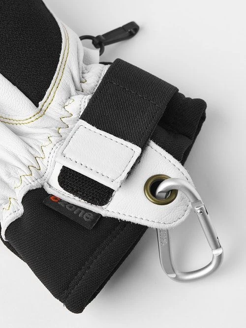 HESTRA ARMY LEATHER COULOIR Black Offwhite 4 HESTRA ARMY LEATHER COULOIR Black Offwhite - Afbeelding 4