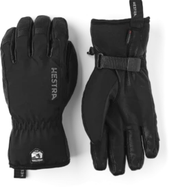 HESTRA ARMY LEATHER SOFTSHELL SHORT Black