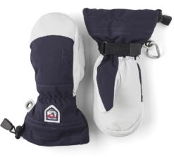 HESTRA ARMY LEATHER HELI SKI JR MITT Navy