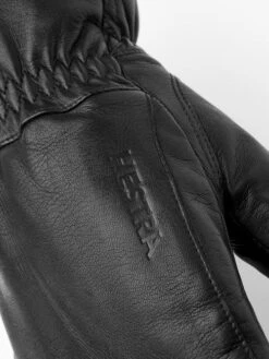 HESTRA LEATHER SWISSWOOL CLASSIC MITT Black -Ski Uitrusting Verkoop 495 d0681e6f19 30761 100 3 original