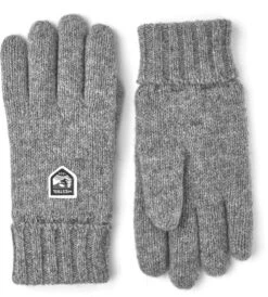 HESTRA BASIC WOOL GLOVE Grey