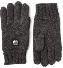HESTRA BASIC WOOL GLOVE Charcoal