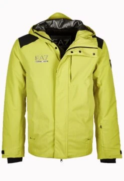 ARMANI EA7 SKI JACKET Chartreuse