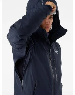 ARC'TERYX BETA INSULATED JACKET Black Sapphire -Ski Uitrusting Verkoop beta insulated jacket black sapphire pit zip