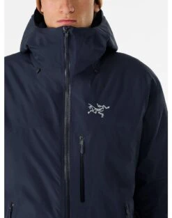 ARC'TERYX BETA INSULATED JACKET Black Sapphire -Ski Uitrusting Verkoop beta insulated jacket black sapphire pocket detail