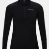 PEAK PERFORMANCE WOMEN'S MAGIC HALF ZIP Black