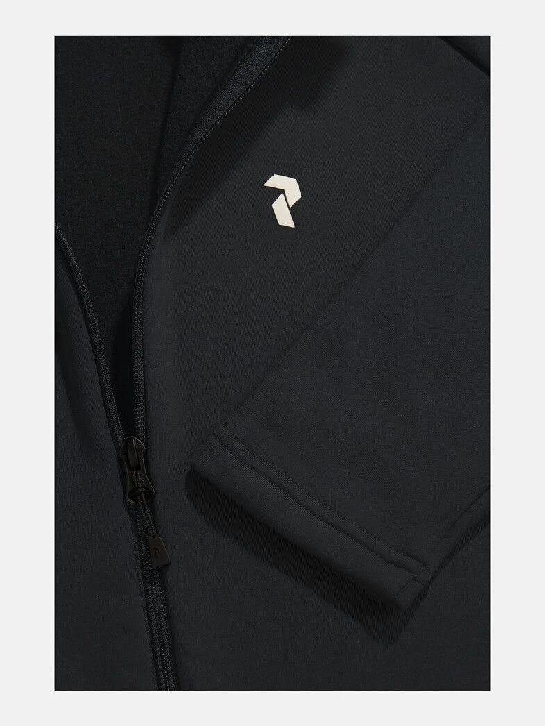 PEAK PERFORMANCE MEN'S RIDER ZIP JACKET Black 6 PEAK PERFORMANCE MEN'S RIDER ZIP JACKET Black - Afbeelding 6