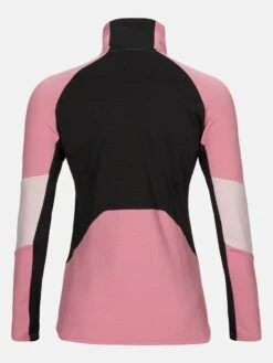 PEAK PERFORMANCE WOMEN'S VERTICAL MID ZIP JACKET Frosty Rose 7 PEAK PERFORMANCE WOMEN'S VERTICAL MID ZIP JACKET Frosty Rose -Ski Uitrusting Verkoop g66701013 53a back