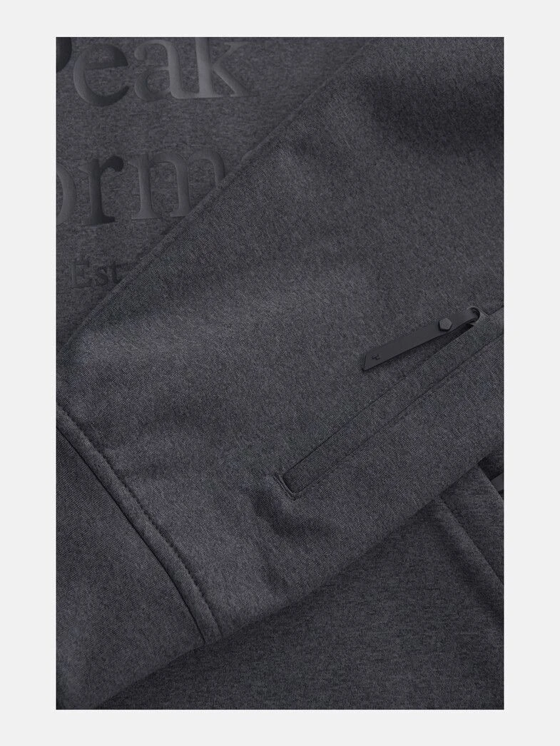 PEAK PERFORMANCE MEN'S ORIGINAL SKI SS HOOD DK Grey Melange 6 PEAK PERFORMANCE MEN'S ORIGINAL SKI SS HOOD DK Grey Melange - Afbeelding 6