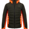 KJUS MEN'S GREEN LINE JACKET Dark Olive/Kjus Orange