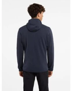 ARC'TERYX KYANITE AR HOODY MEN'S Black Sapphire -Ski Uitrusting Verkoop kyanite ar hoody black sapphire back view