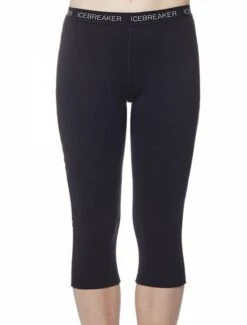 ICEBREAKER WOMEN'S OASIS LEGLESS Black -Ski Uitrusting Verkoop legless zwart 2