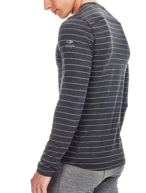 ICEBREAKER MEN'S OASIS LONG SLEEVE CREWE MIDNIGHT Navy 2 ICEBREAKER MEN'S OASIS LONG SLEEVE CREWE MIDNIGHT Navy - Afbeelding 2