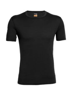 ICEBREAKER MEN'S OASIS SHORT SLEEVE CREWE Black 9 ICEBREAKER MEN'S OASIS SHORT SLEEVE CREWE Black -Ski Uitrusting Verkoop oasis short