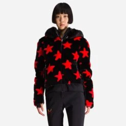 JC. DE CASTELBAJAC W TEDDY DOWN JKT Black