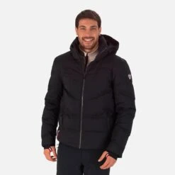 ROSSIGNOL SIGNATURE MERINO DOWN JACKET Black