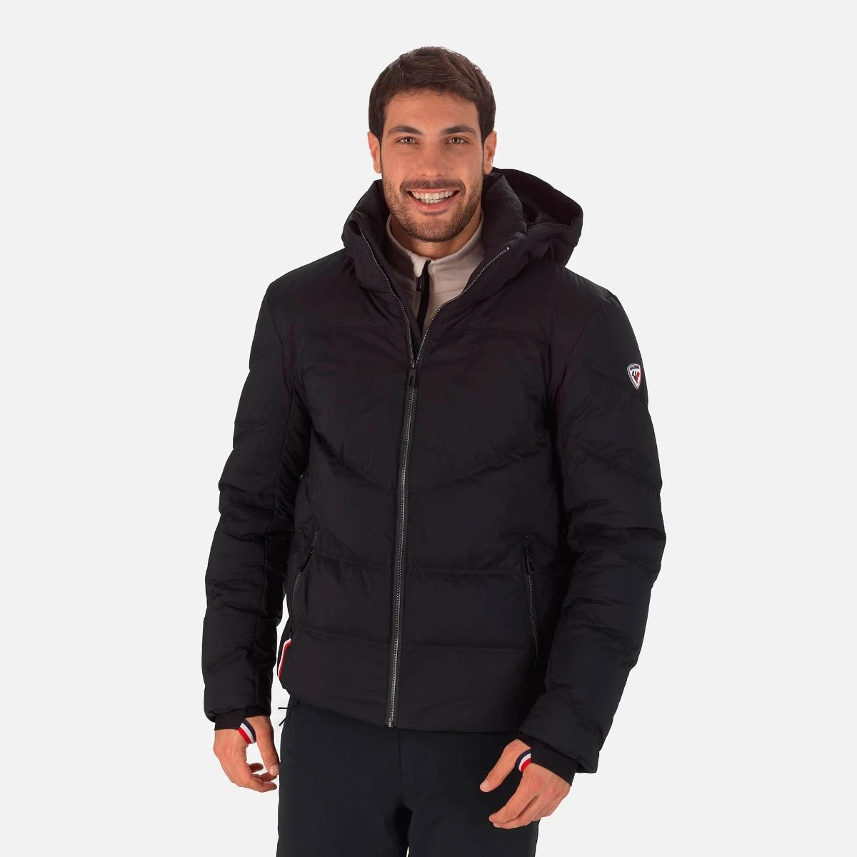 ROSSIGNOL SIGNATURE MERINO DOWN JACKET Black