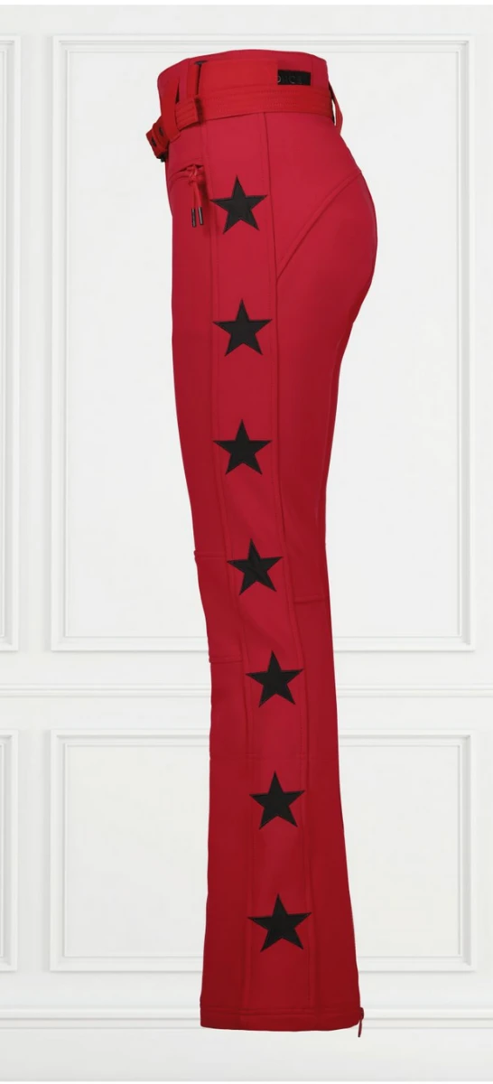 AIRFORCE ASPEN SKI PANTS Red / True Black 3 AIRFORCE ASPEN SKI PANTS Red / True Black - Afbeelding 3