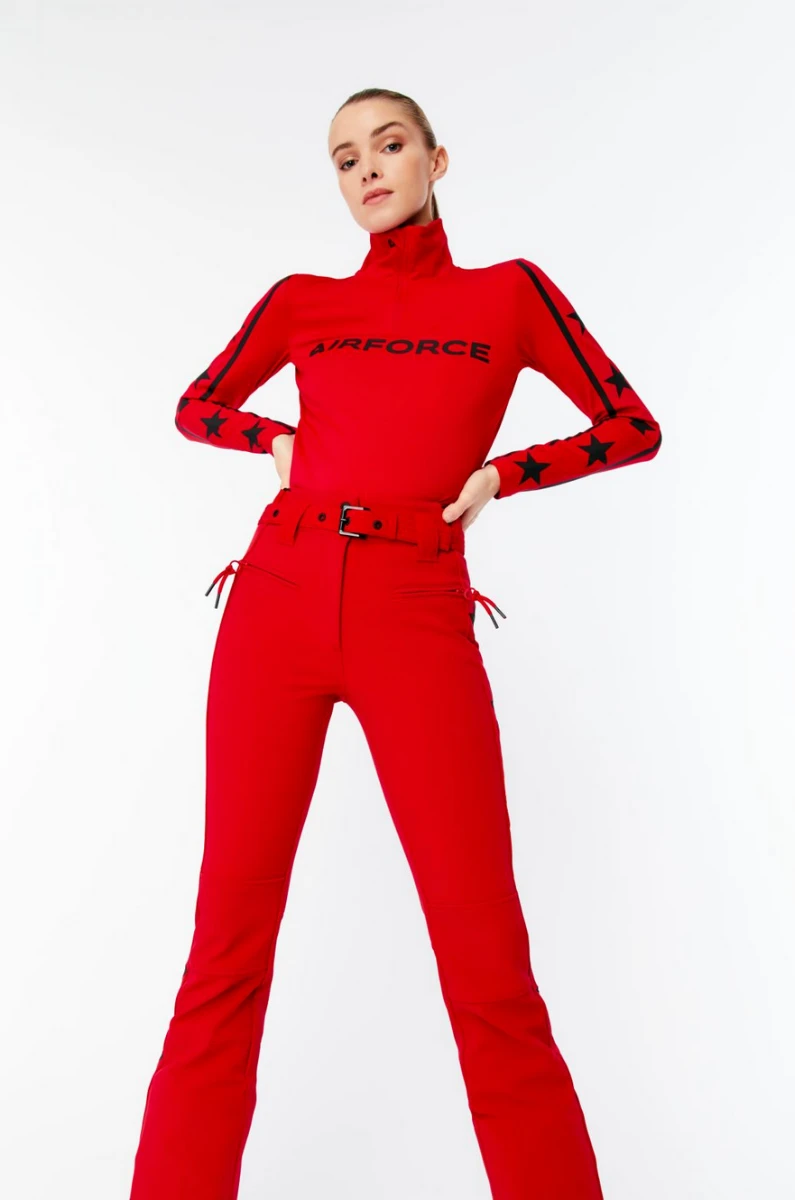 AIRFORCE ASPEN SKI PANTS Red / True Black 1 AIRFORCE ASPEN SKI PANTS Red / True Black