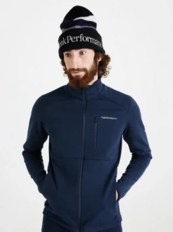 PEAK PERFORMANCE VERTICAL MID ZIP JACKET MEN Blue Shadow -Ski Uitrusting Verkoop scherm afbeelding 2022 12 10 om 10.15.40