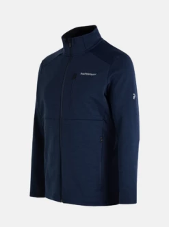 PEAK PERFORMANCE VERTICAL MID ZIP JACKET MEN Blue Shadow -Ski Uitrusting Verkoop scherm afbeelding 2022 12 10 om 10.16.06