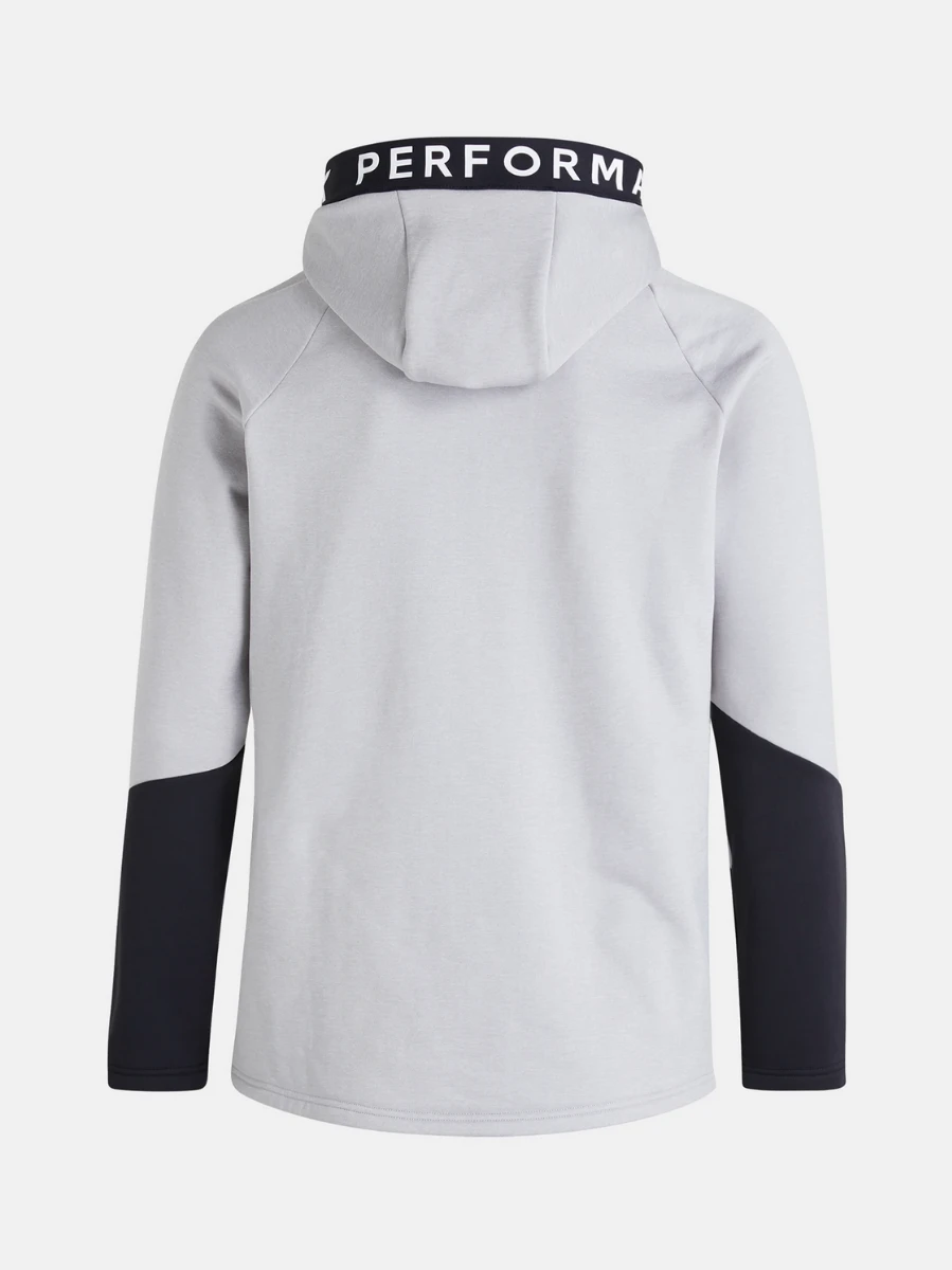 PEAK PERFORMANCE MEN'S RIDER ZIP HOOD Melange Black 2 PEAK PERFORMANCE MEN'S RIDER ZIP HOOD Melange Black - Afbeelding 2