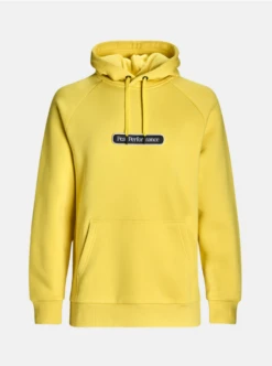 PEAK PERFORMANCE SEASONAL PATCH HOOD MEN Citrine