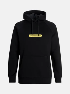 PEAK PERFORMANCE SEASONAL PATCH HOOD MEN Black