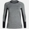 PEAK PERFORMANCE WOMEN'S MAGIC CREW Grey Melange / Black