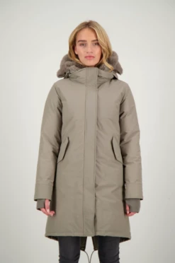 AIRFORCE DOUBLE ZIP FISHTAIL PARKA Brindel