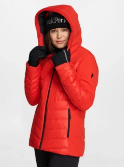 PEAK PERFORMANCE BLACKFIRE DOWN JACKET WOMEN Racing Red -Ski Uitrusting Verkoop schermafbeelding 2021 12 09 om 20.08.39