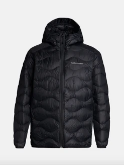PEAK PERFORMANCE HELIUM DOWN HOOD MEN Black