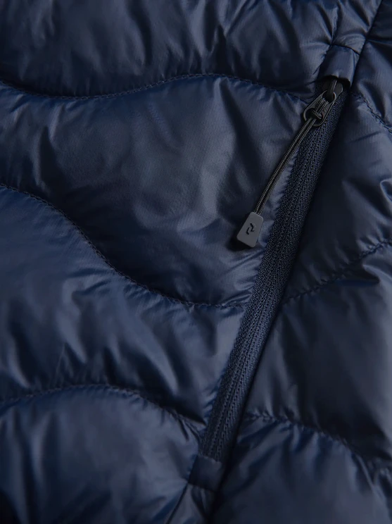 PEAK PERFORMANCE HELIUM DOWN HOOD WOMEN Blue Shadow 4 PEAK PERFORMANCE HELIUM DOWN HOOD WOMEN Blue Shadow - Afbeelding 4