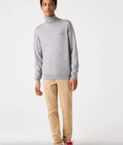 LACOSTE COLTRUI VAN MERINOWOL Grijs -Ski Uitrusting Verkoop schermafbeelding 2022 08 09 om 13.34.15