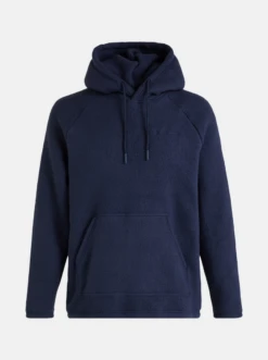 PEAK PERFORMANCE FLEECE HOOD MEN Blue Shadow