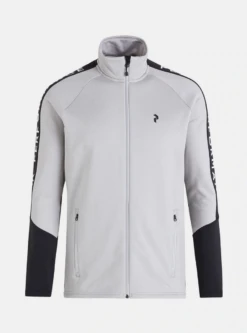PEAK PERFORMANCE MEN'S RIDER ZIP JACKET Med Grey Melange