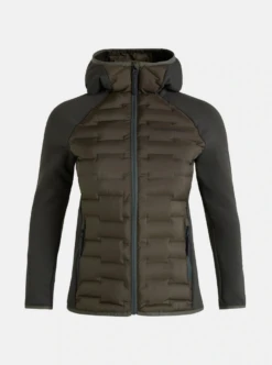 PEAK PERFORMANCE WOMEN'S ARGON HYBRID HOOD JACKET Forest Night