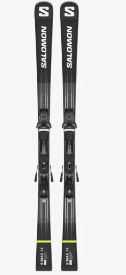 SALOMON S/MAX 12 + Z12 Black / Acid Green / White