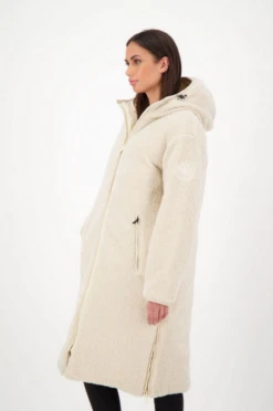 AIRFORCE LONG REVERSIBLE TEDDY JACKET Sand -Ski Uitrusting Verkoop schermafbeelding 2022 10 17 om 12.06.09