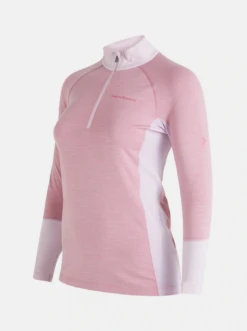 PEAK PERFORMANCE WOMEN'S MAGIC HALF ZIP Bitter Root Melange / Cold Blush -Ski Uitrusting Verkoop schermafbeelding 2022 10 21 om 19.22.48