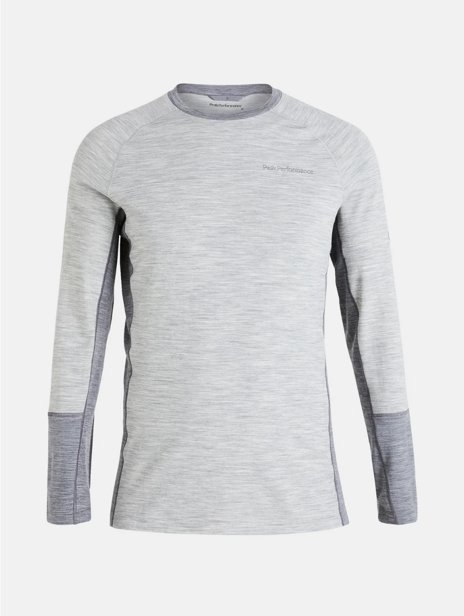 PEAK PERFORMANCE MEN'S MAGIC CREW Med Grey Melange 1 PEAK PERFORMANCE MEN'S MAGIC CREW Med Grey Melange